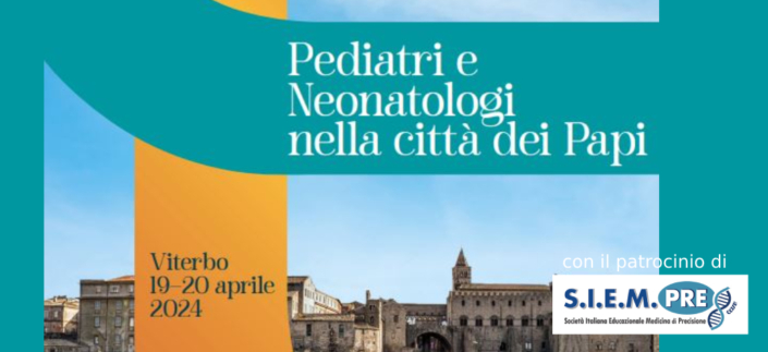 Evento patrocinato dalla Società Italiana Educazionale Medicina di Precisione